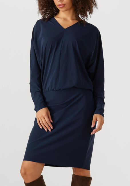 Donkerblauwe JAPAN TKY Mini jurk LYMAS - large