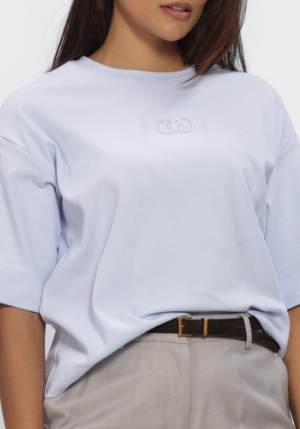 Lichtblauwe COPENHAGEN MUSE Top CMMUSE-TEE - large