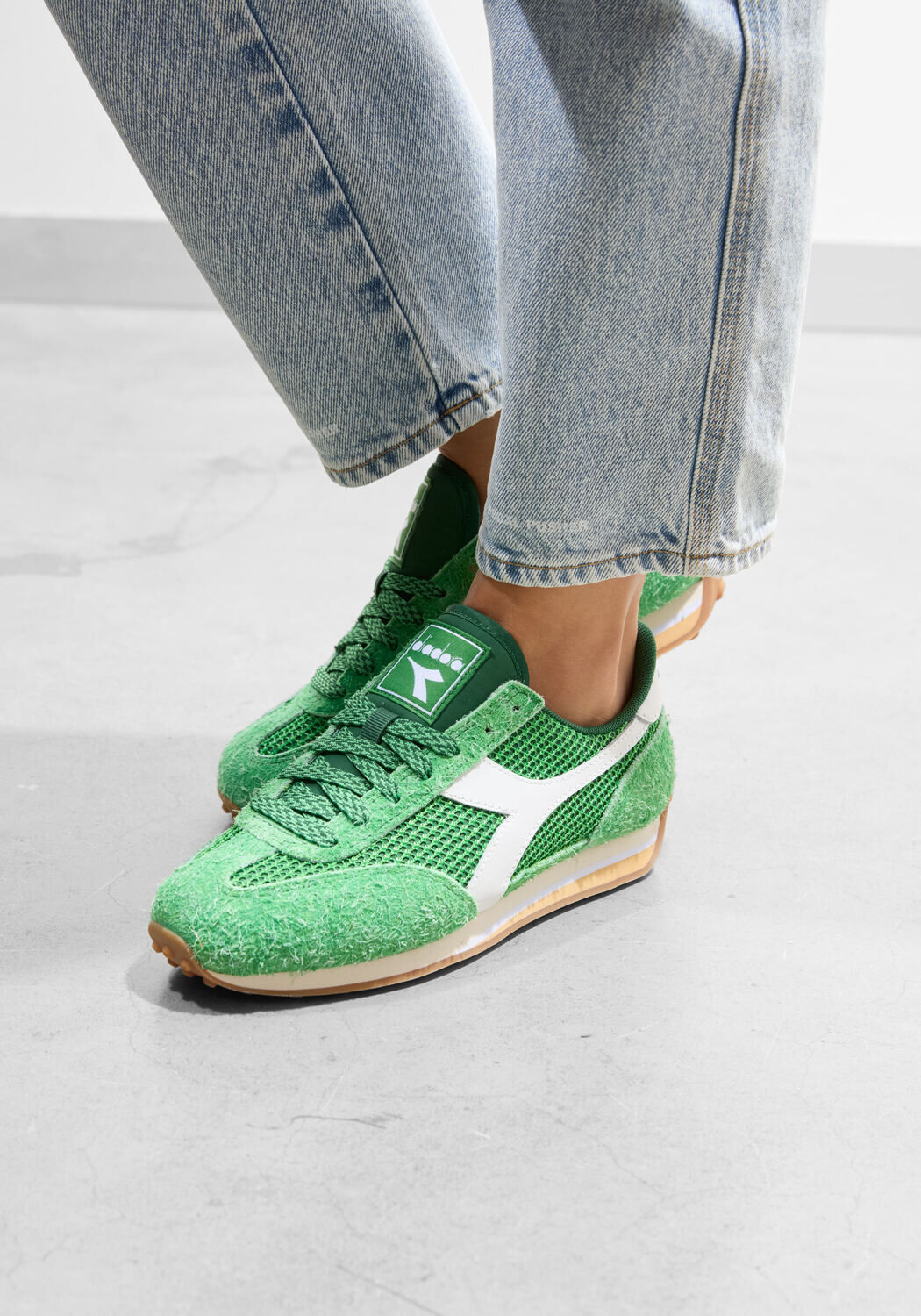 Groene DIADORA HERITAGE Lage sneakers RALLY - large