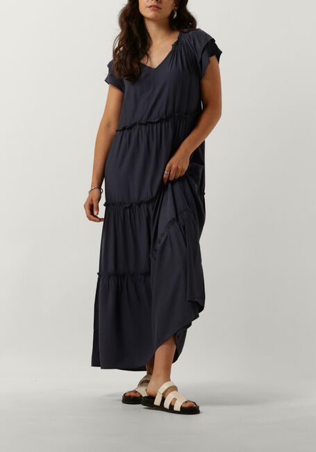 Blauwe CO'COUTURE Maxi jurk NEW SUNRISE DRESS - large