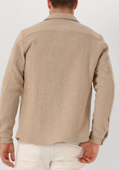 Beige PROFUOMO Overshirt OVERSHIRT STRUCTURE - large