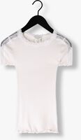 Witte ROSEMUNDE T-shirt BENITA SILK T-SHIRT W/ LACE - medium