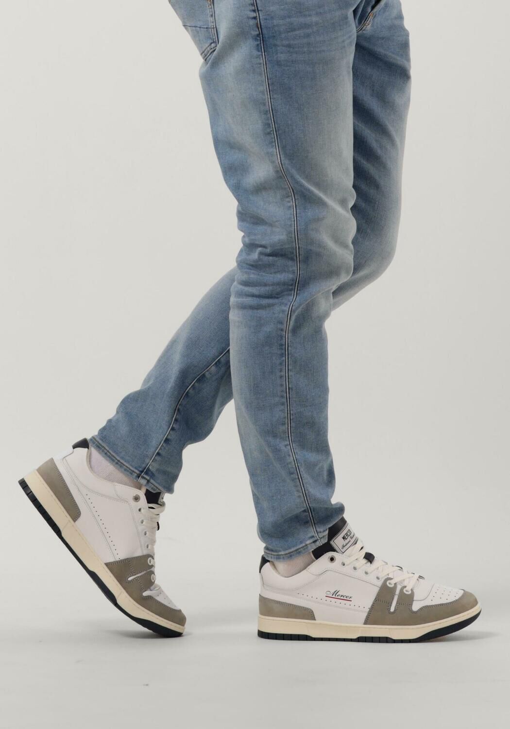 Witte MERCER AMSTERDAM Lage sneakers THE BROOKLYN LOW - large