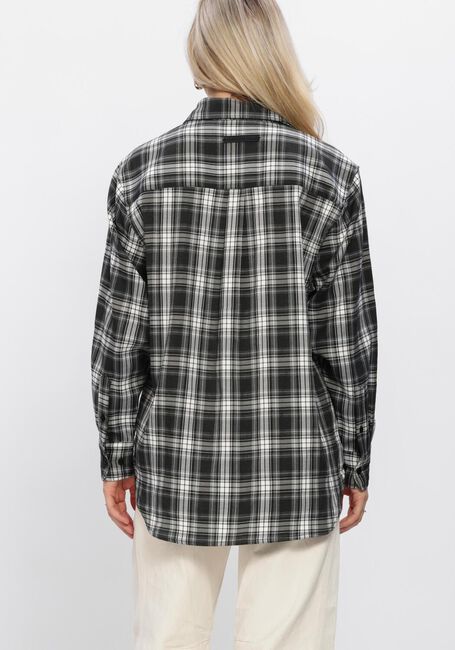 Grijze HAUTE L'AMITI&Eacute; Blouses HAUTE CHECK SHIRT - large