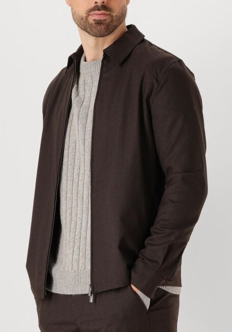 Bruine VALENZA Overshirts COMBAT WOOL OVERSHIRT - large