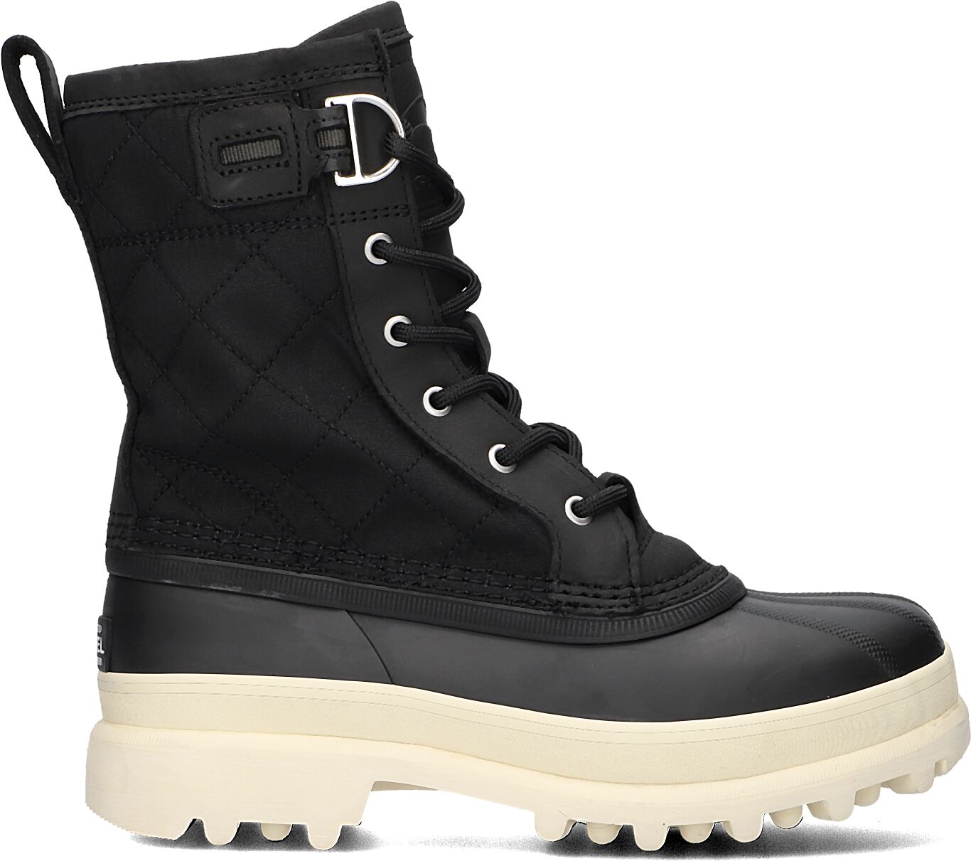 Sorel Veterboots Dames Caribou Royal Wp Dames, Maat: 39,5, Materiaal: Rubber, Kleur: Zwart