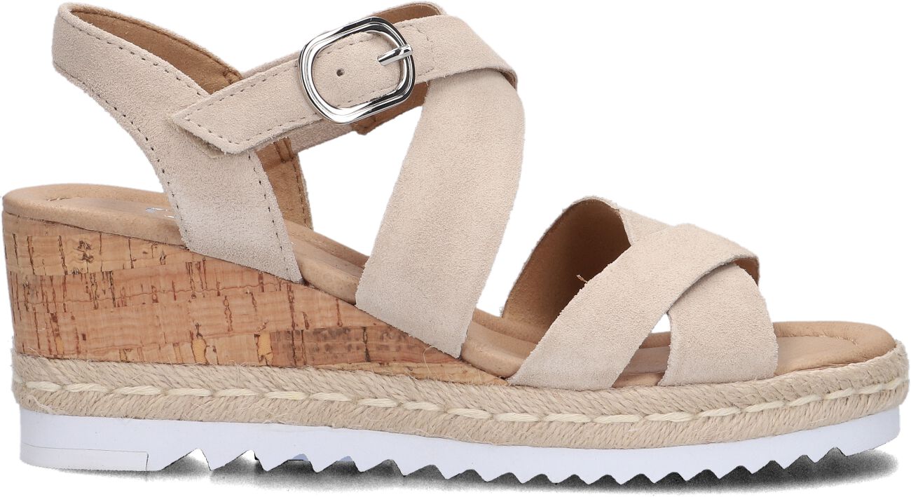 Gabor Sandalen
Dames 832, Maat: 38,5, Materiaal: Suède, Kleur: Beige