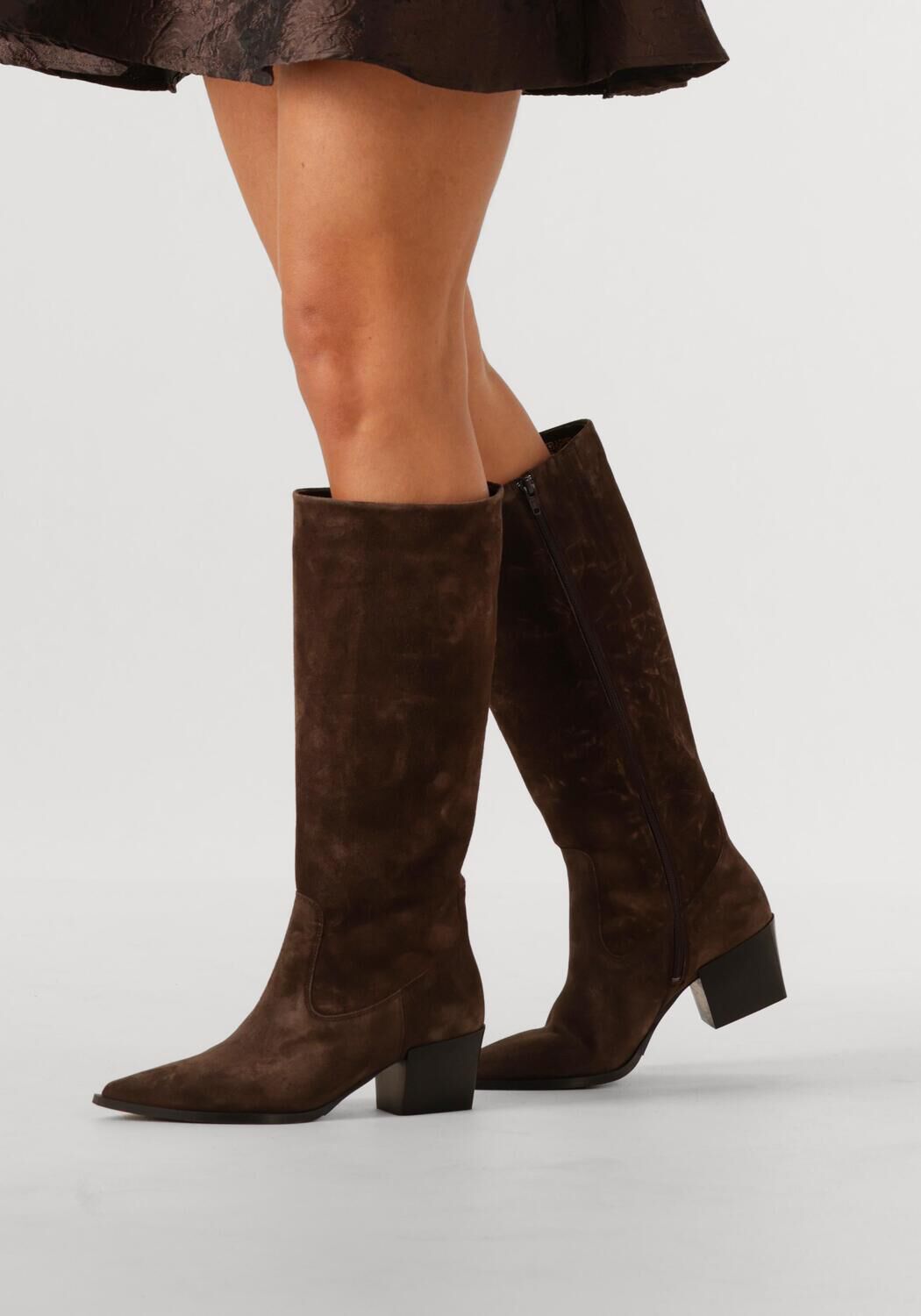 Bruine VIA VAI Hoge laarzen KATE ELENA - large