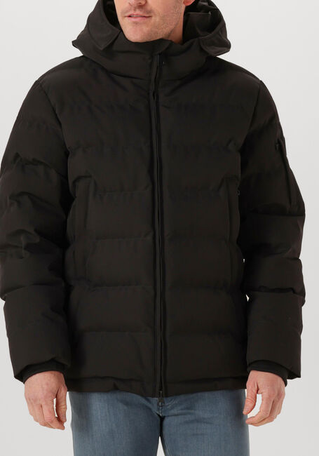 Zwarte AIRFORCE Gewatteerde jas MITCHELL PARKA - large