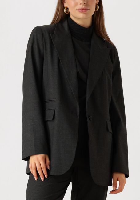 Grijze CO'COUTURE Blazer KAYA SINGLE OVERSIZED BLAZER - large