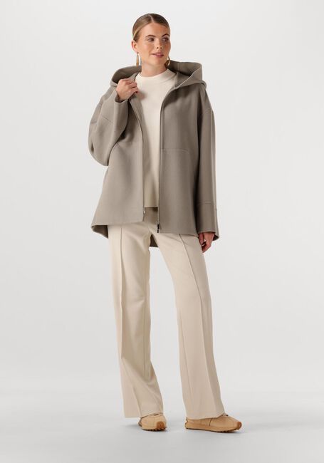 Beige CAMBIO Wijde broek AVA - large