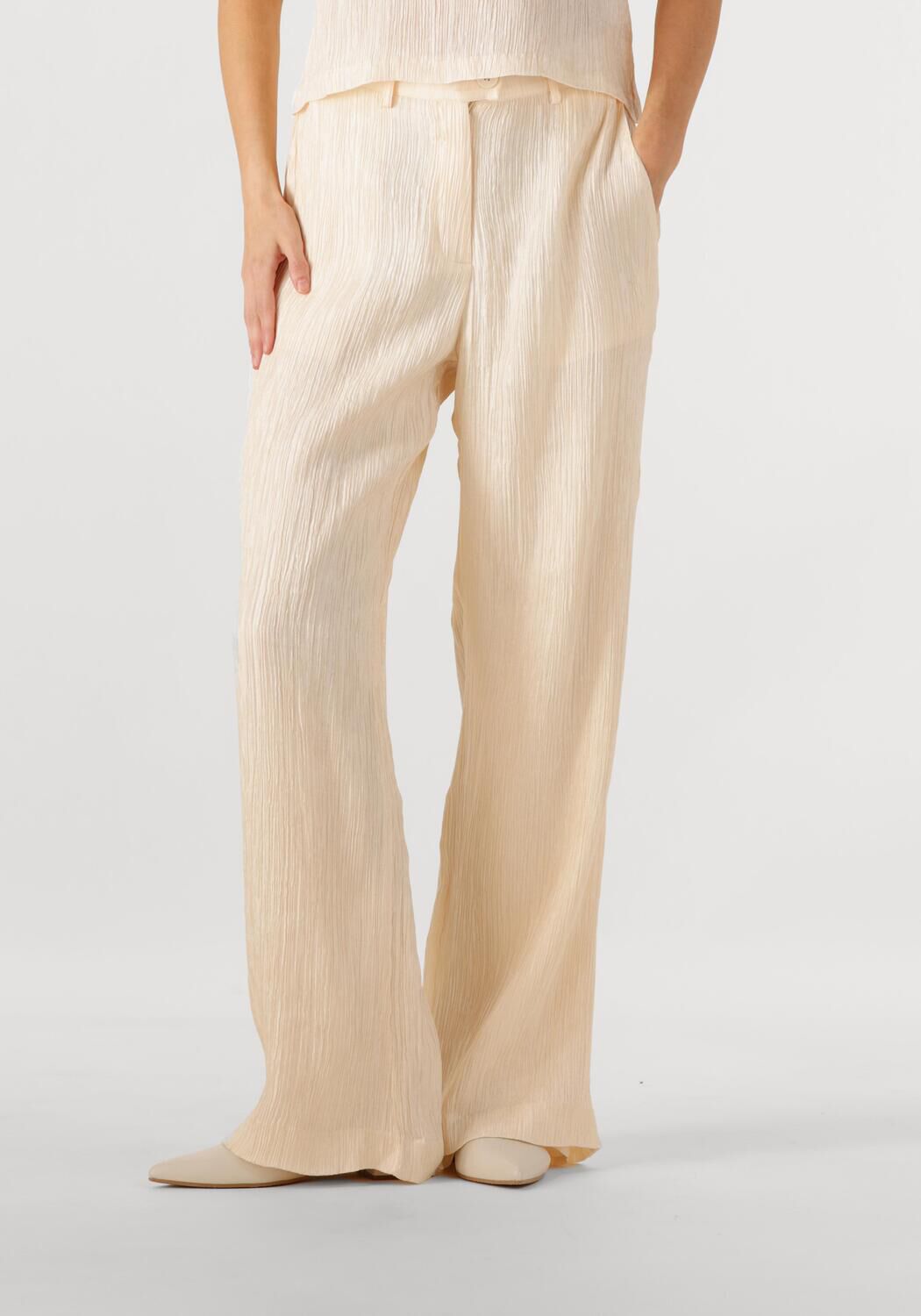 Amaya Amsterdam Pantalon Dames Talmy Pants, Maat: XL, Kleur: Creme afbeelding 1