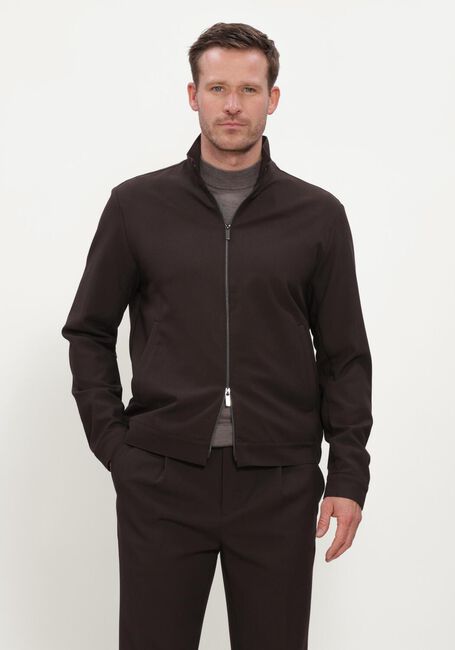 Bruine STEFANO LAURAN Overshirts SL-CAMIEL - large
