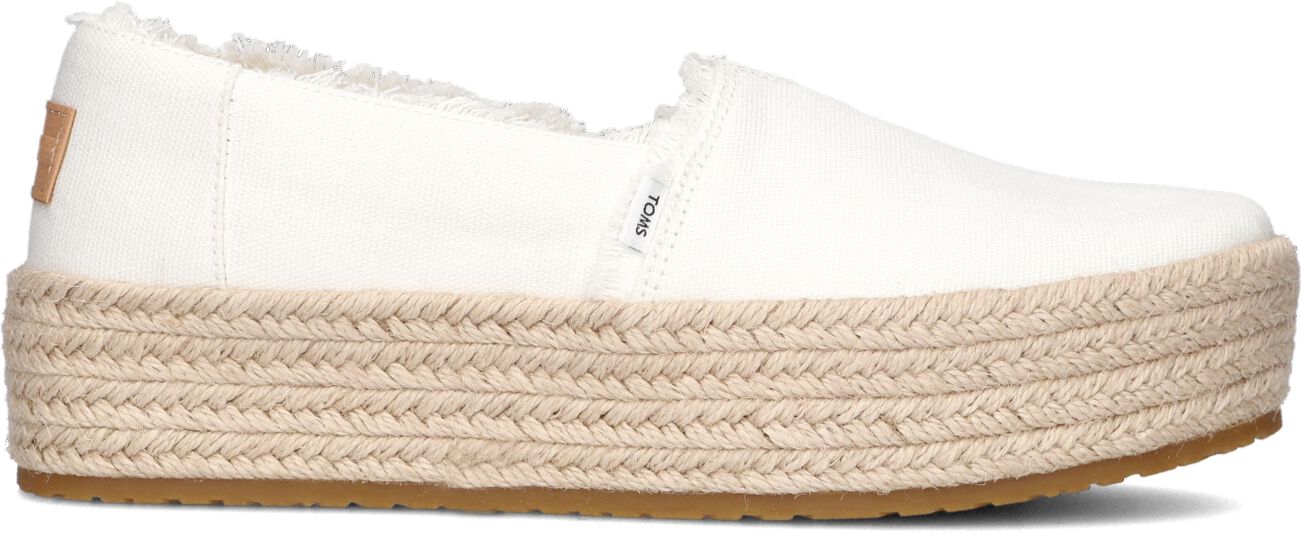 Toms Espadrilles
Dames Valencia, Maat: 35,5, Materiaal: Canvas, Kleur: Wit