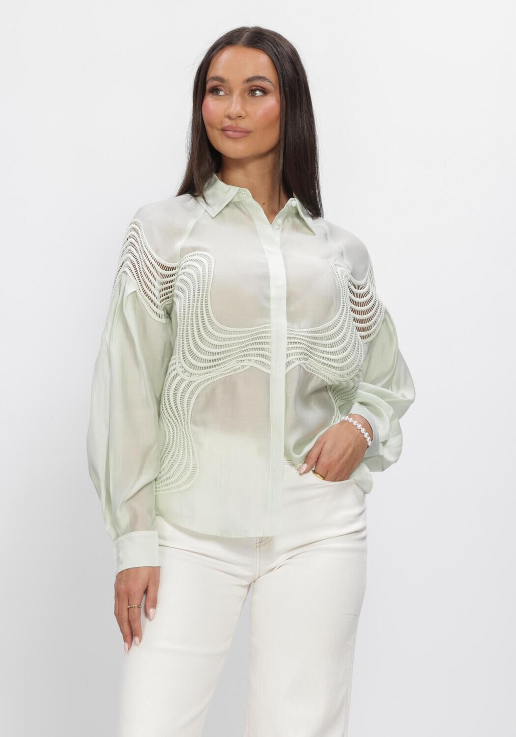 Copenhagen Muse Blouse
Dames Cmmolly-shirt, Maat: S, Kleur: Mint afbeelding 1