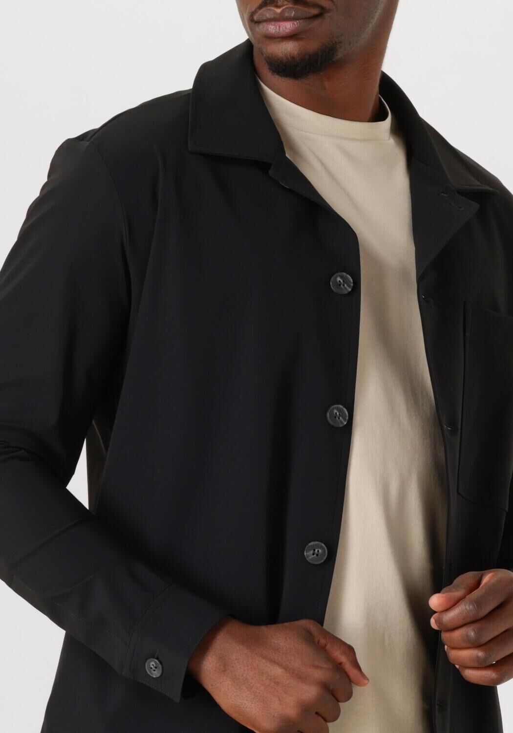 Zwarte FERILLI Overshirt WORKER JACKET - large