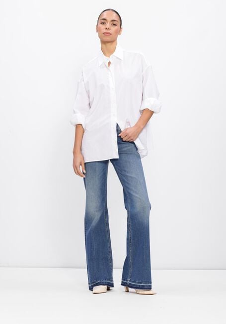 Blauwe CAMBIO Flared jeans FABIENNE POCKET - large