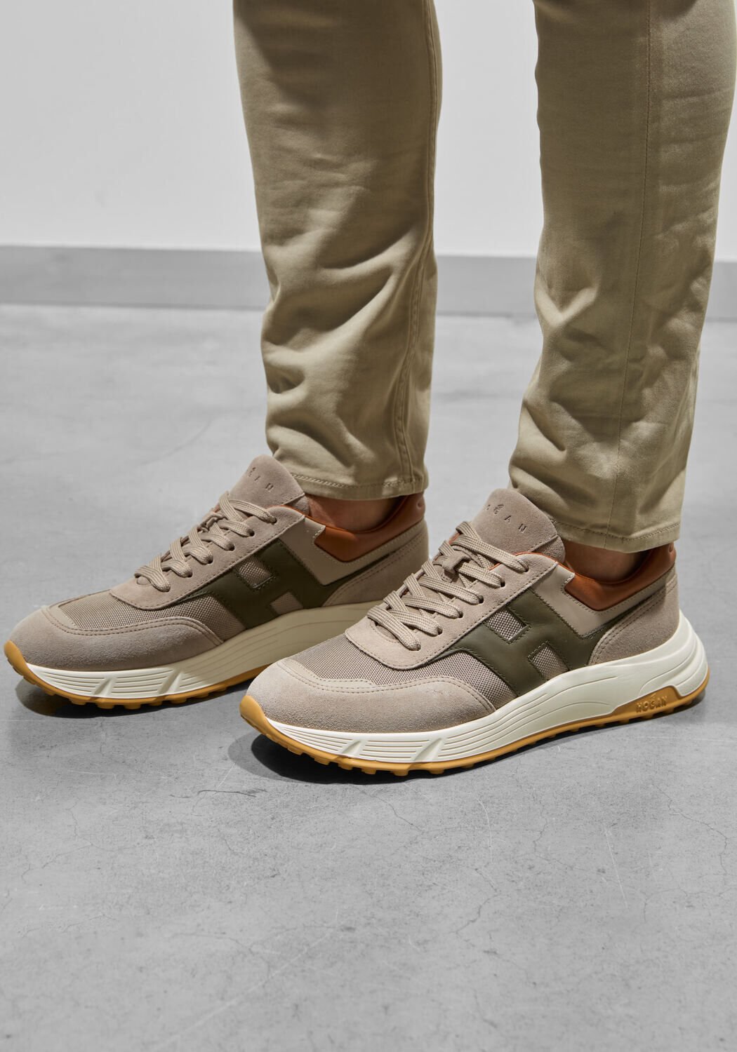 Beige HOGAN Lage sneakers HYPERLIGHT ALLAC NUOVA - medium