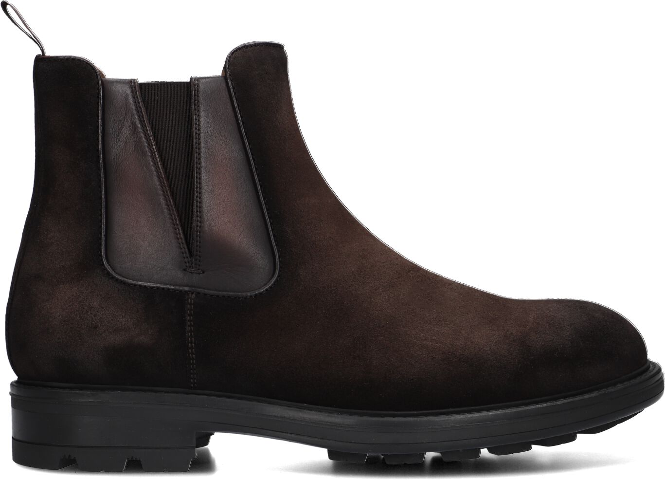 Magnanni Chelsea Boots Heren 25408, Maat: 42, Materiaal: Suède, Kleur: Bruin