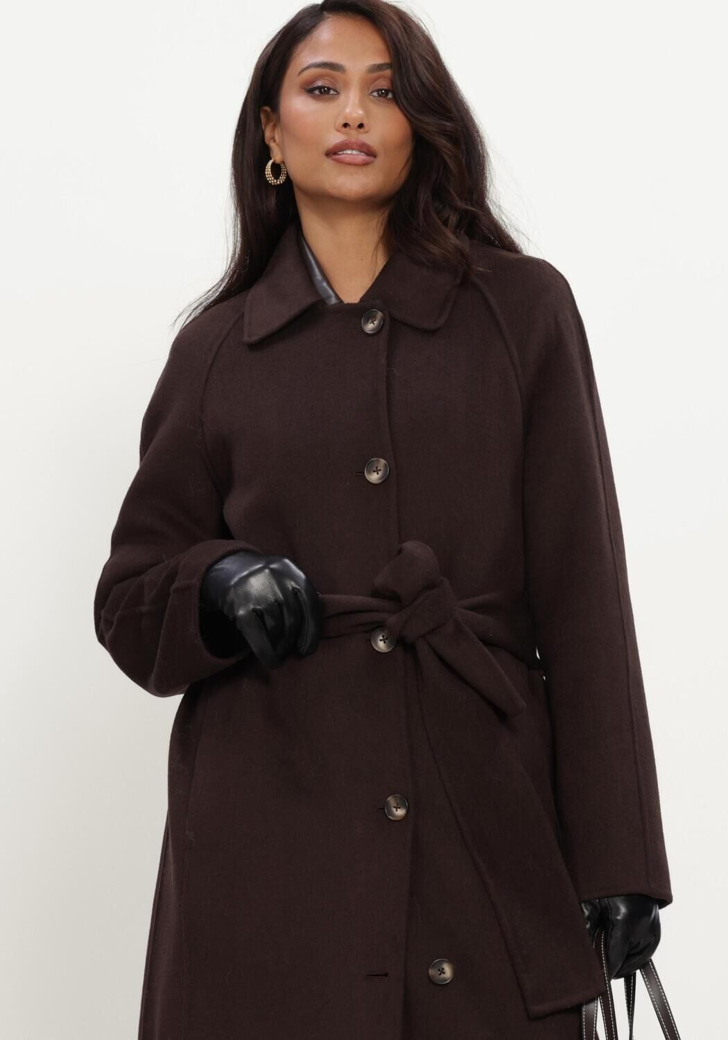 Bruine STUDIO AR Jack NICOLINA TWEED WOOLBLEND - large