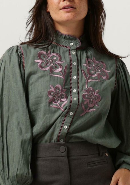 Khaki ANTIK BATIK Blouses ANOUKI BLOUSE - large