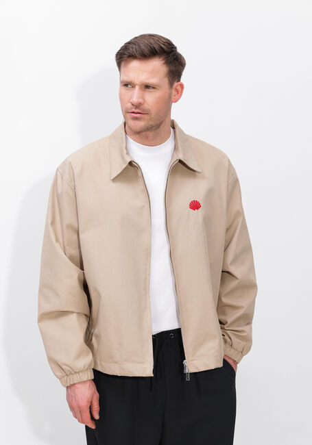 Beige NEW AMSTERDAM SURF ASSOCIATION Jack COACH JACKET - large