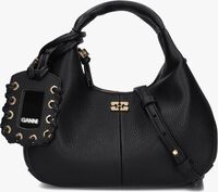 Zwarte GANNI Handtas HOBO MINI GRAINED Zwarte GANNI Handtas HOBO MINI GRAINED - medium
