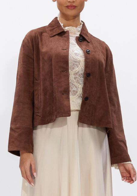 Bruine STUDIO AR Jack ELAINE GOAT SUEDE - large