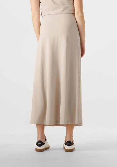 Beige PENN & INK Midirok SKIRT - large