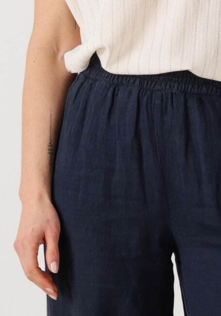 Donkerblauwe BELLAMY Wijde broek BROOKE - large