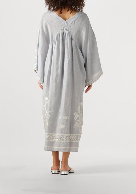 Lichtgrijze GREEK ARCHAIC KORI Maxi jurk 430582 - large