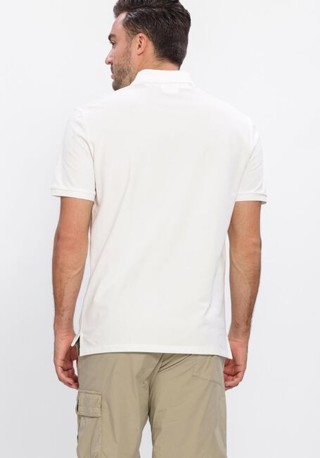 Witte CP COMPANY Polo STRETCH PIQUET SHORT SLEEVE POLO - large