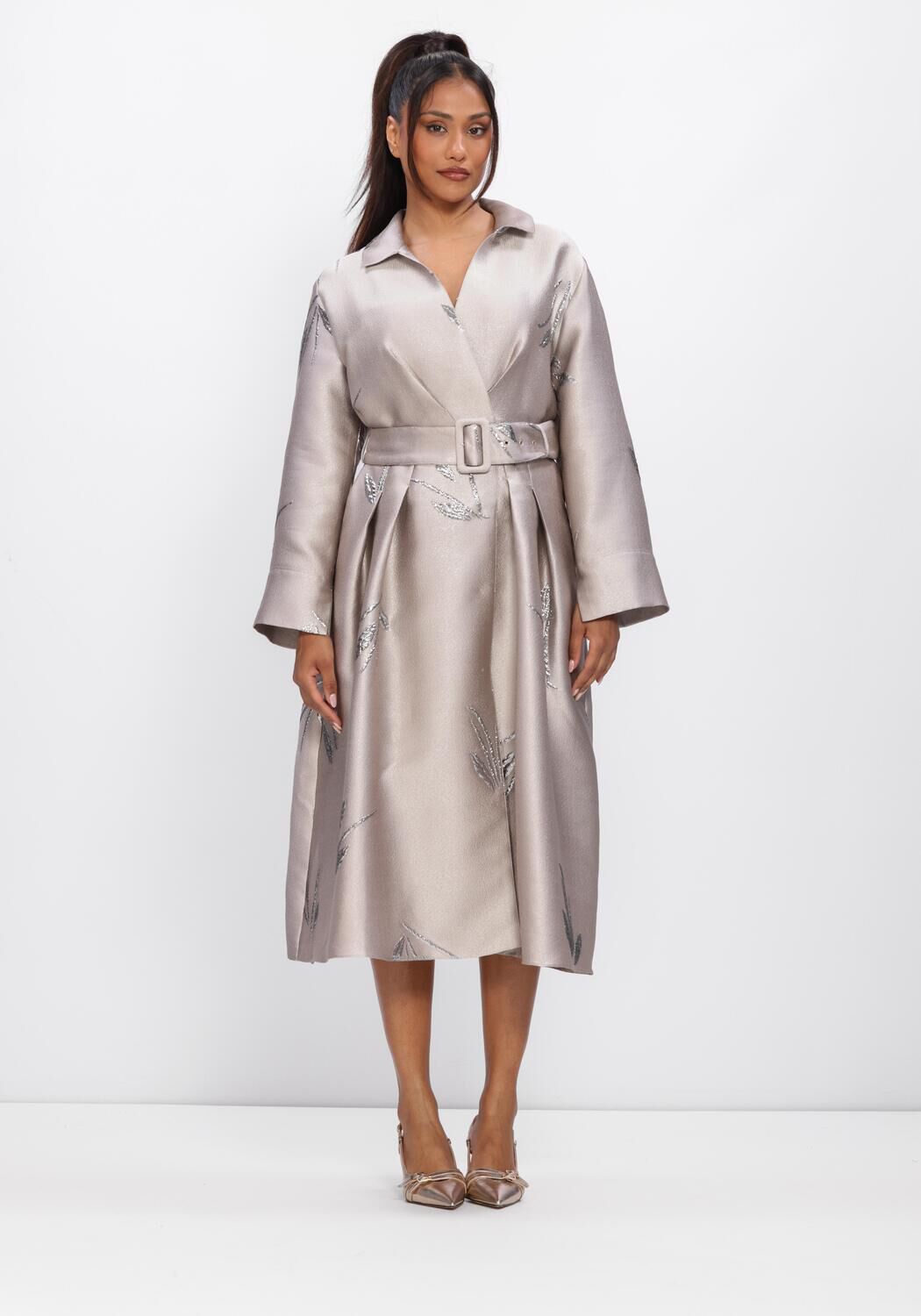 Ros&eacute;gouden NATAN Trenchcoats ROBE PORTEFEUILLE - large