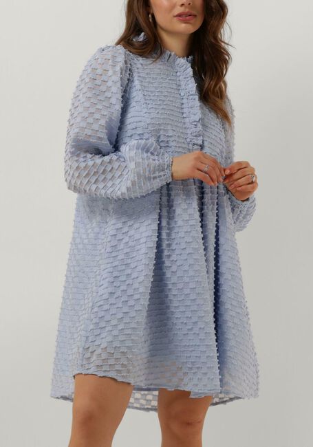 Lichtblauwe CO'COUTURE Mini jurk KARLY DRESS - large