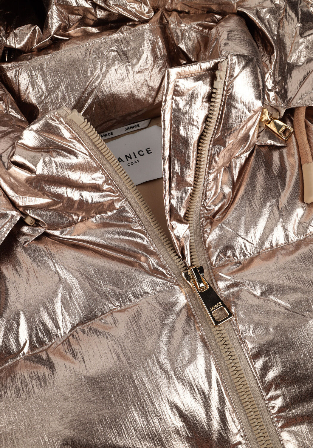 Bronzen JANICE Gewatteerde jas DERRICK - large