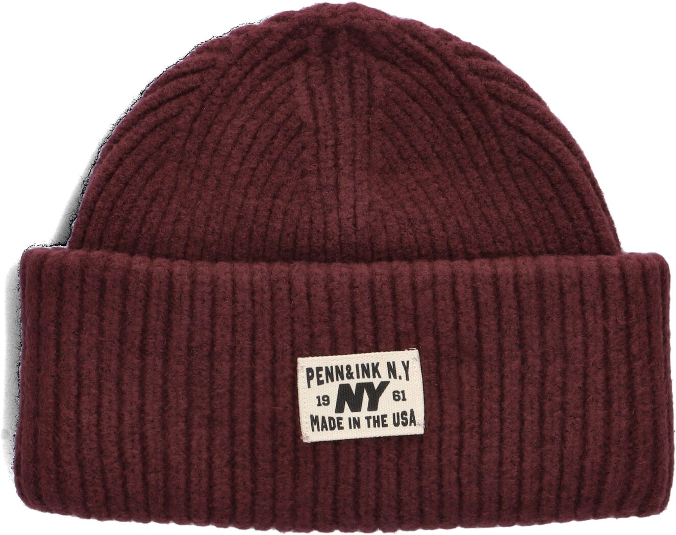 Penn & Ink Muts
Dames Beanie W25b354, Materiaal: Acryl, Kleur: Bordeaux afbeelding 1