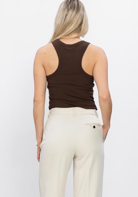 Bruine HAUTE L'AMITI&Eacute; Top RIB BADGE TANK - large