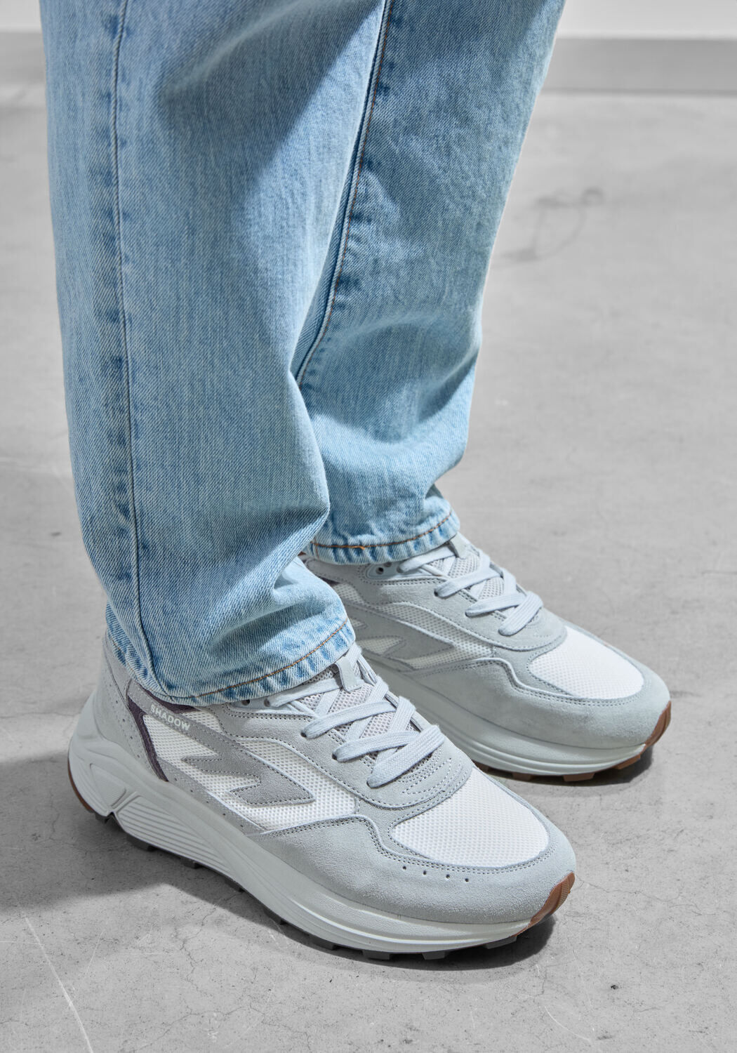 Grijze HI-TEC Lage sneakers HTS SHADOW RGS GRAYS - large