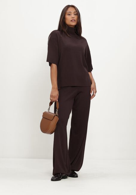 Bruine HERSKIND Pantalon CLARK KNIT PANTS - large