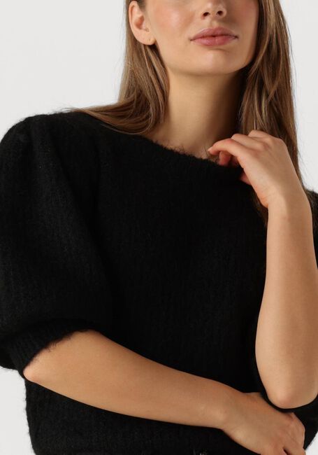 Zwarte CO'COUTURE Trui CORALIE BOW RIB KNIT - large