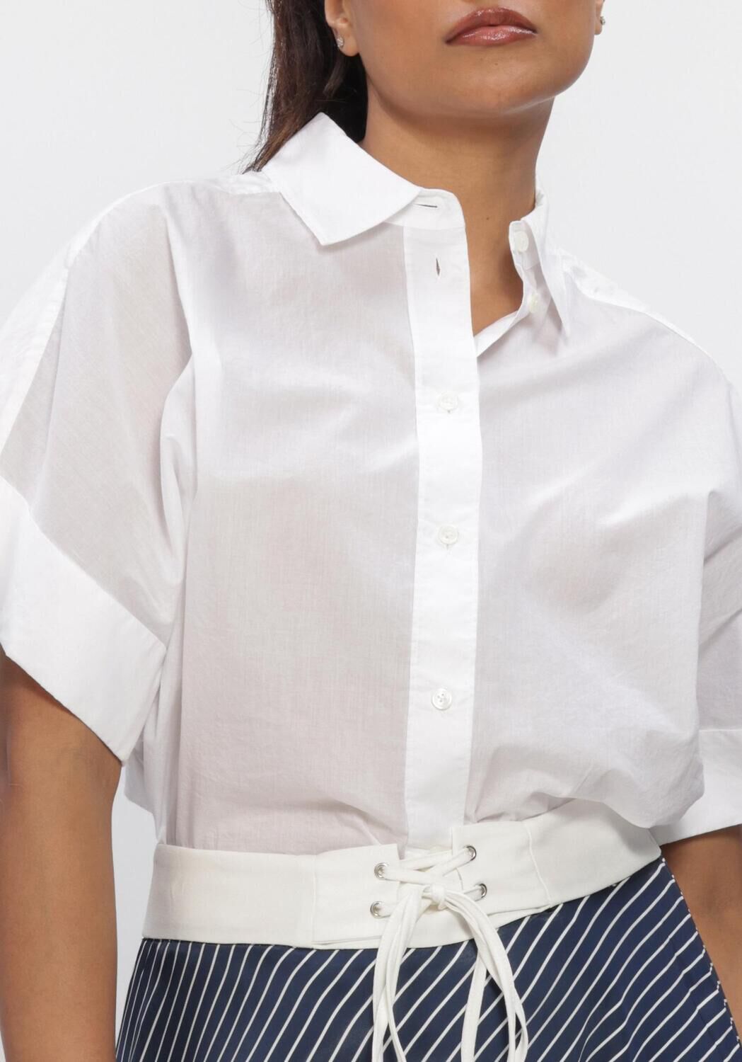 Witte CLOSED Tops & T-shirts TURN UP SHIRT - large