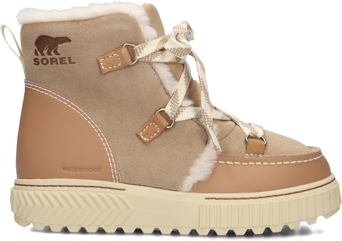 Sorel Snowboots Dames Ona Ave Alpine Boot Dames, Maat: 37, Materiaal: Suède, Kleur: Bruin