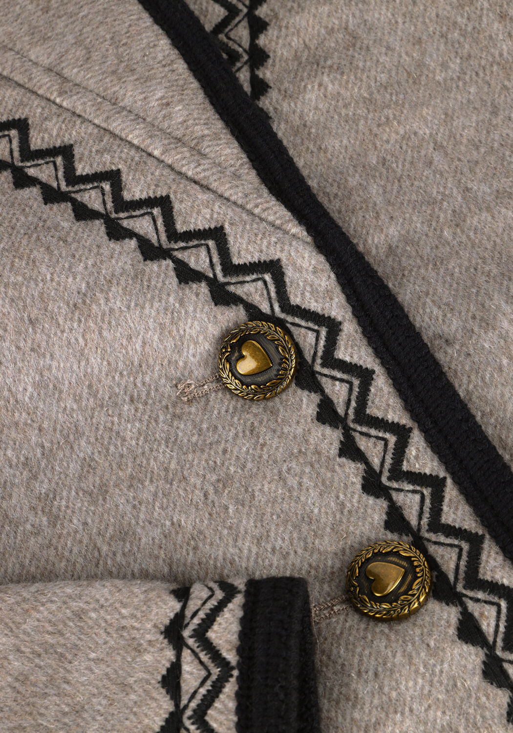 Taupe ANTIK BATIK Blazer WILLIAM JACKET - large