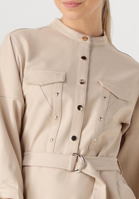 Beige AAIKO Jurken JANA VIS 565 - large