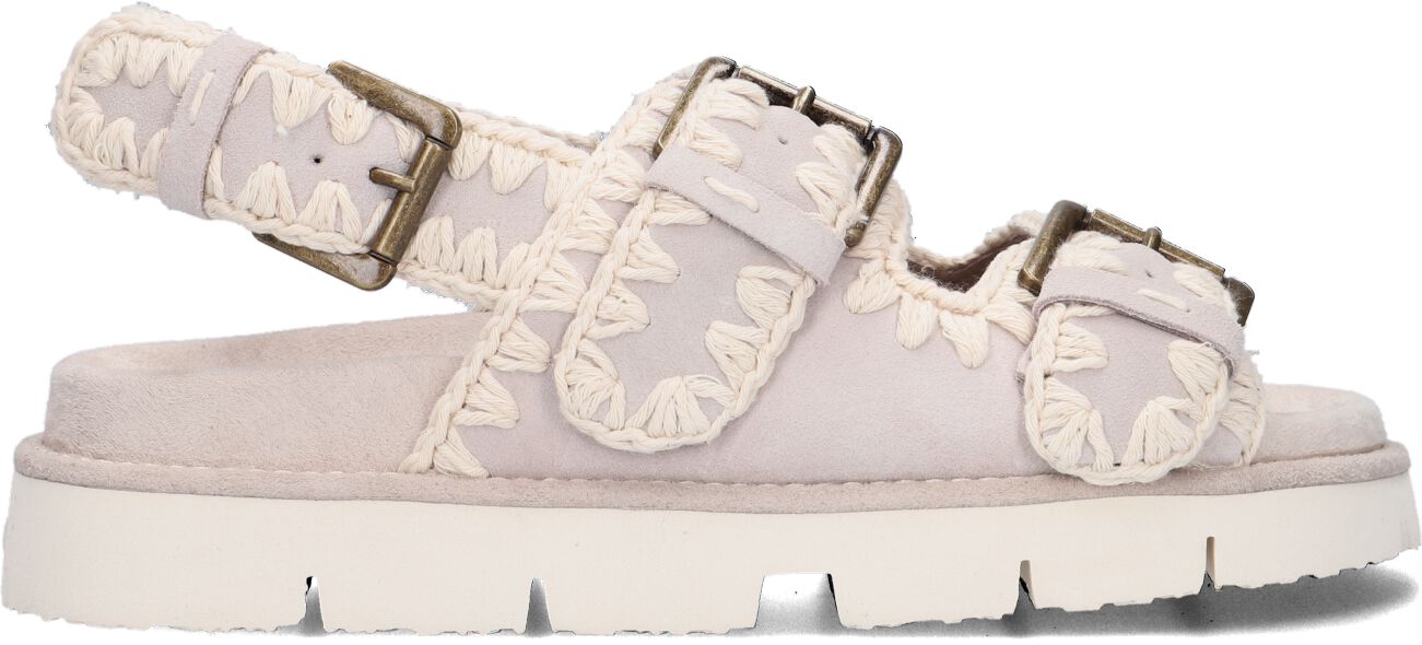 Mou Sandalen
Dames New Bio 02, Maat: 38, Materiaal: Suède, Kleur: Taupe