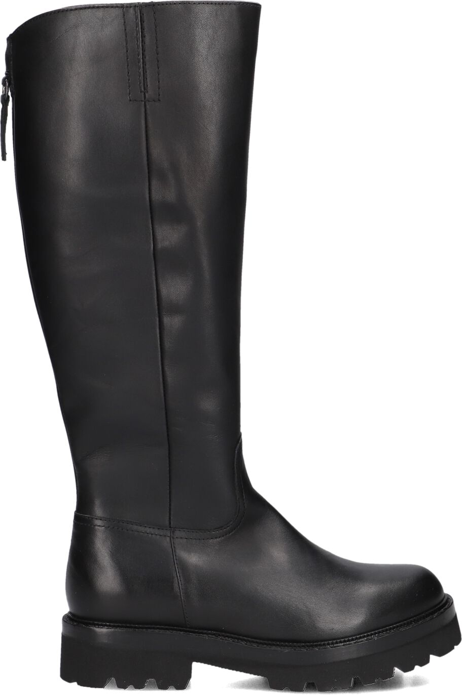 Blasz Hoge Laarzen Dames 370-2887, Maat: 40, Materiaal: Leer, Kleur: Zwart