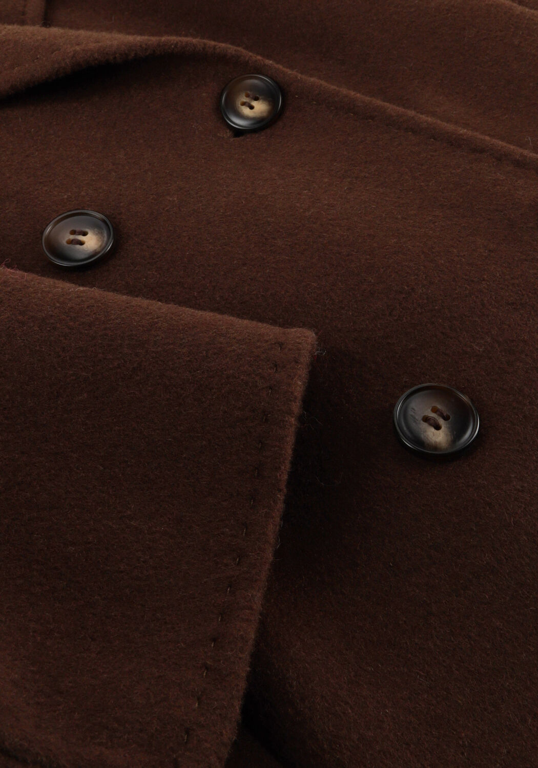 Bruine IBANA Mantel CASSIA - large