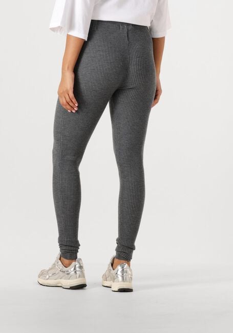 Donkergrijze HERSKIND Legging CARLOS KNIT LEGGINGS - large