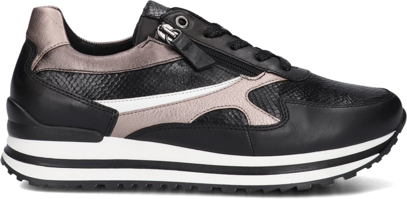 Gabor Lage Sneakers Dames 526, Maat: 38, Materiaal: Leer, Kleur: Zwart