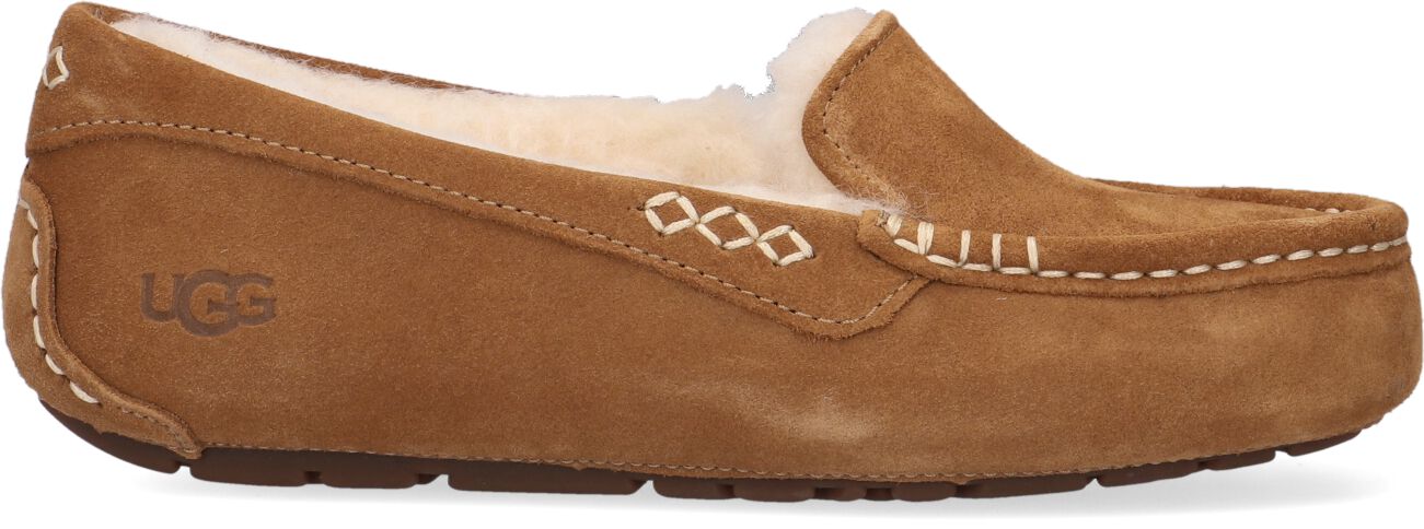 UGG Pantoffels
Dames Ansley, Maat: 38, Materiaal: Suède, Kleur: Cognac
